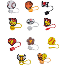 Load image into Gallery viewer, Straw Charms (Base/Softball)