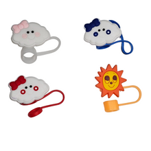 Load image into Gallery viewer, Straw Charms (Sky)