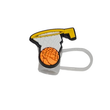 Load image into Gallery viewer, Straw Charms (Basketball)