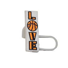 Load image into Gallery viewer, Straw Charms (Basketball)