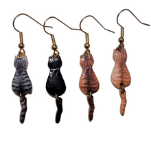 Load image into Gallery viewer, A Cat's Tail (Necklace & Earrings)