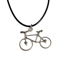 Load image into Gallery viewer, Peach Pedal Silver Bike