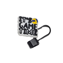 Load image into Gallery viewer, Straw Charms (Volleyball)