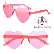 Load image into Gallery viewer, Heart Shaped Sunglasses