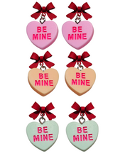 Load image into Gallery viewer, Conversation Candy Heart & Bows