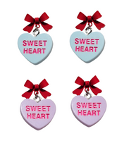 Load image into Gallery viewer, Conversation Candy Heart & Bows