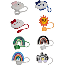 Load image into Gallery viewer, Straw Charms (Sky)