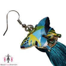Load image into Gallery viewer, Butterfly Tassel Earrings