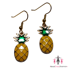 Load image into Gallery viewer, Pineapple Earrings