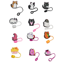 Load image into Gallery viewer, Straw Charms (Cats)
