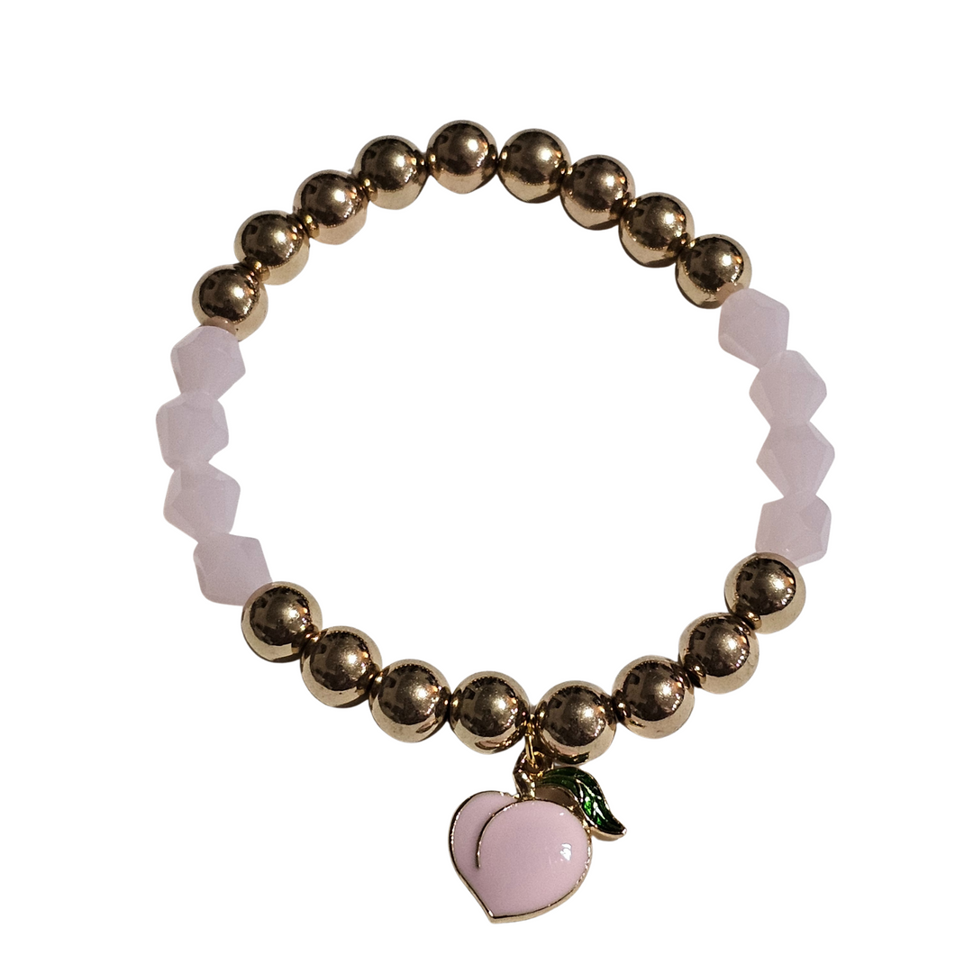 Peach Pedal Gold Pink