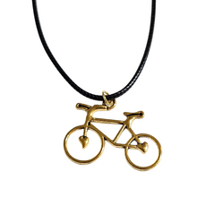 Load image into Gallery viewer, Peach Pedal Gold Bike
