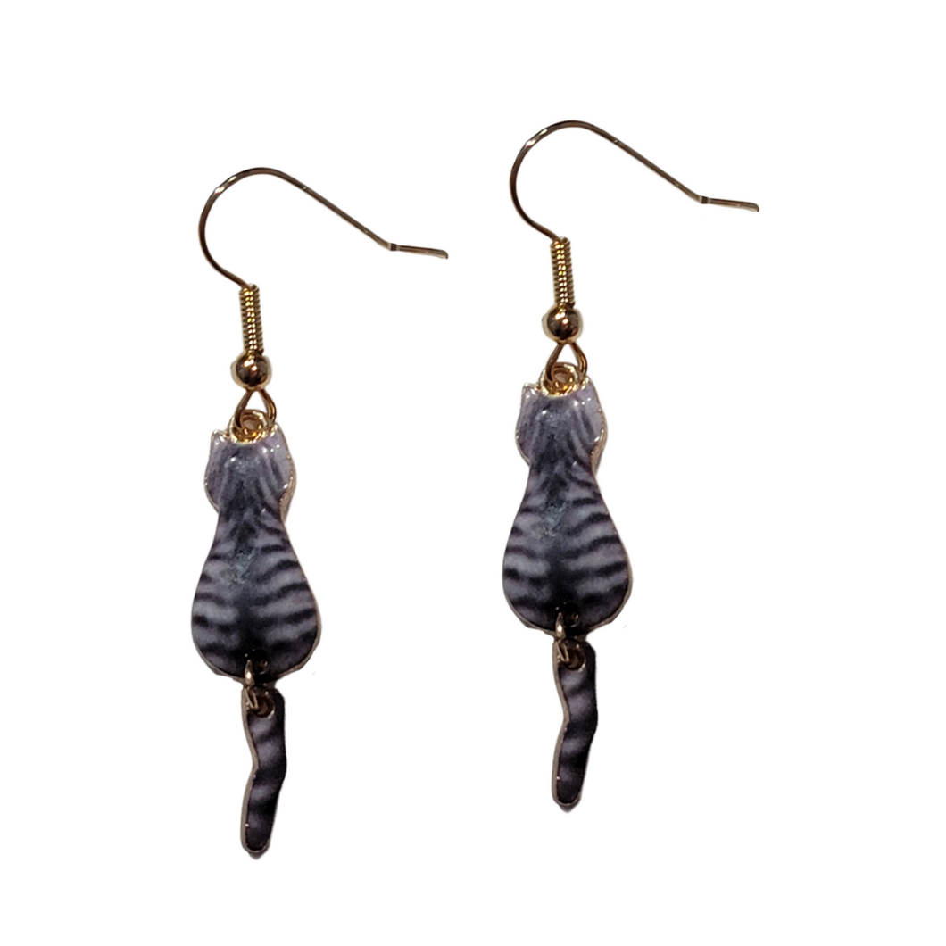 A Cat's Tail (Necklace & Earrings)