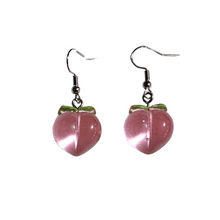 Load image into Gallery viewer, Peach Pedal Earrings
