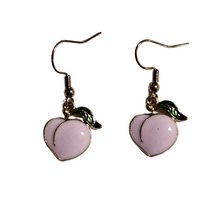 Load image into Gallery viewer, Peach Pedal Earrings

