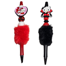 Load image into Gallery viewer, Fluffy Hello Kitty Pens
