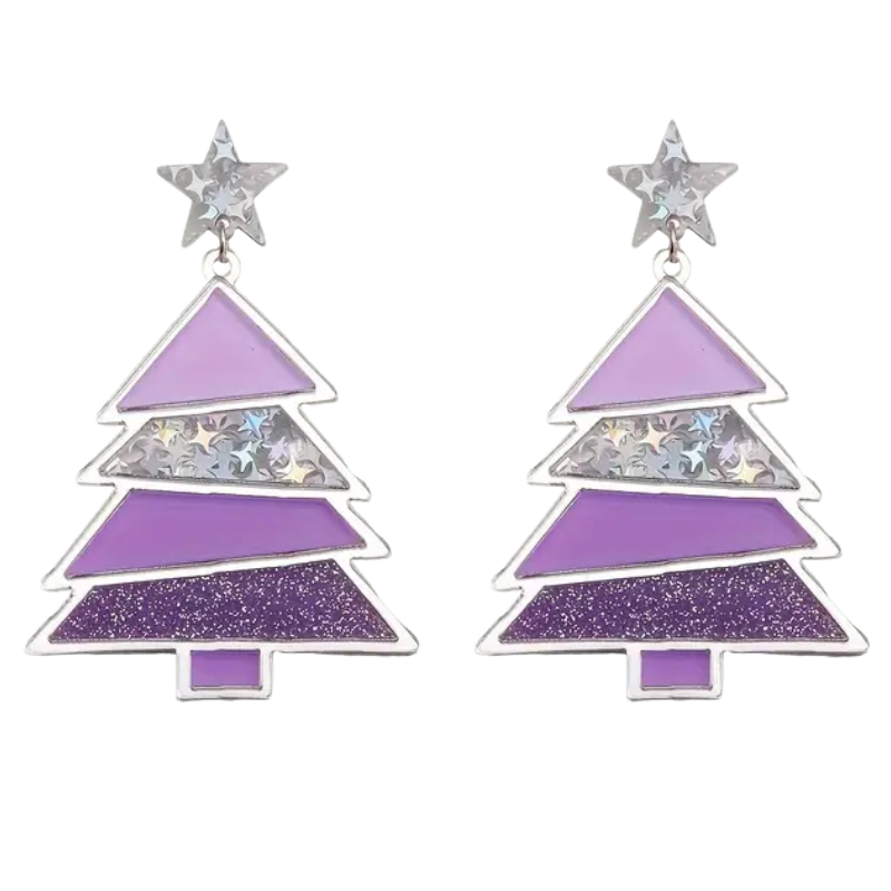 O'Christmas Tree Purple