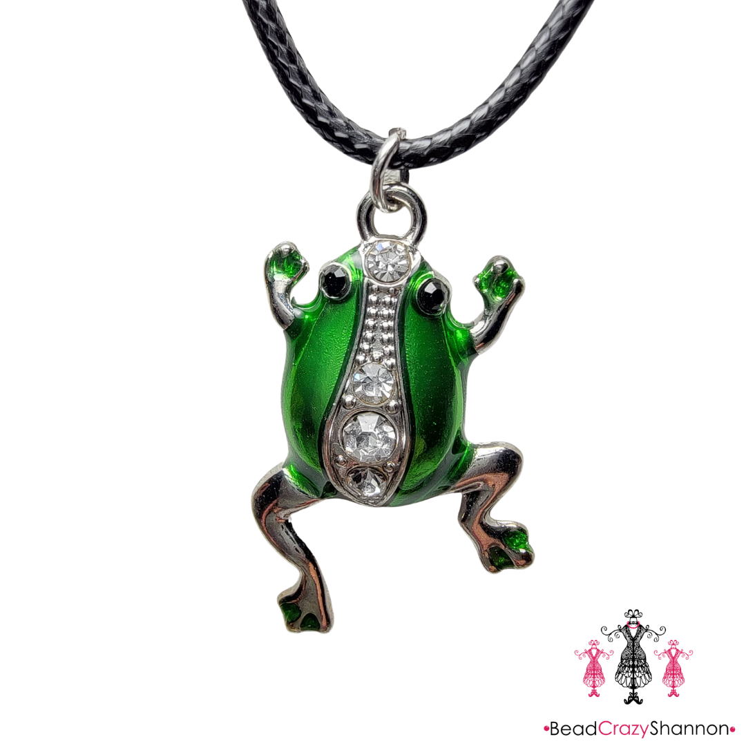 Prince Charming Frog Necklace
