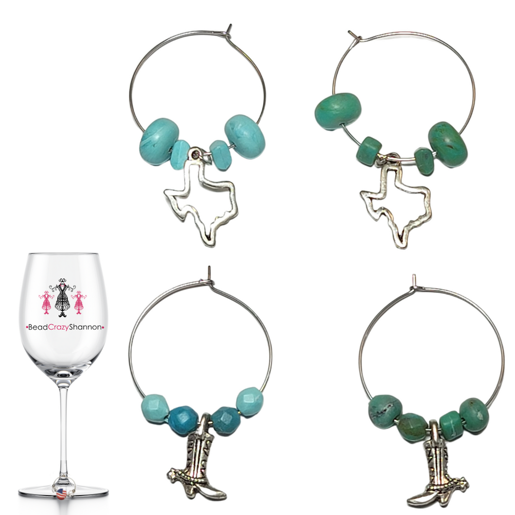 Texas Two Step Charms