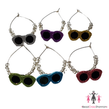 Load image into Gallery viewer, Sunglasses Wine Charms
