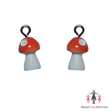 Load image into Gallery viewer, Mushroom Earrings

