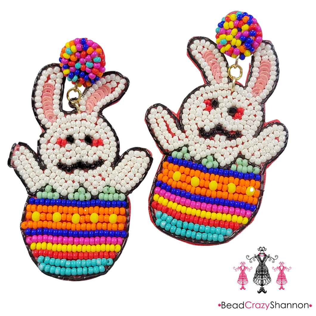 Easter Basket Earrings