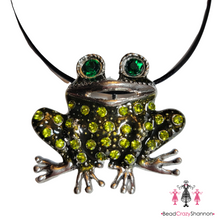 Load image into Gallery viewer, Prince Charming Frog Pin &amp; Necklace

